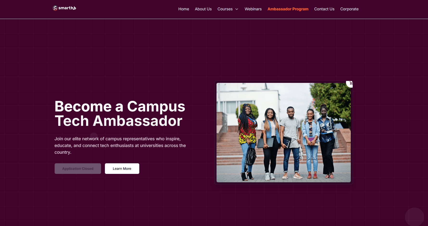 SmartHub Academy Website - Image 2