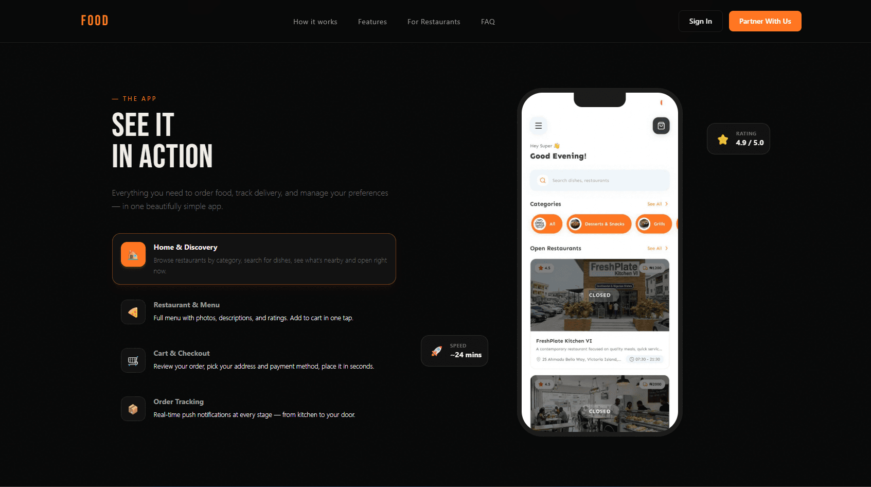 DFood Admin Portal - Image 1