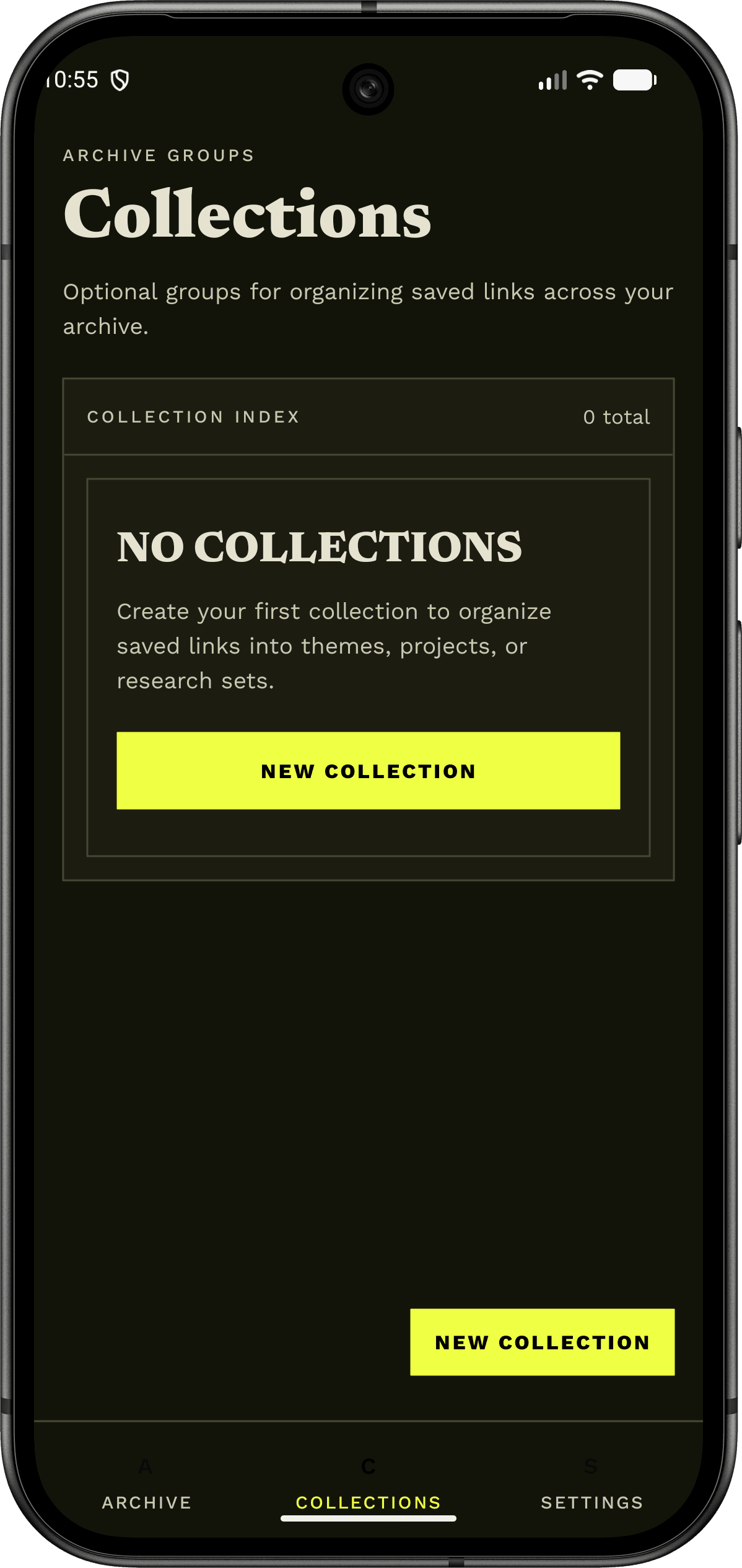 Archive — Screen 2